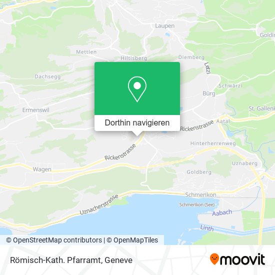 Römisch-Kath. Pfarramt Karte