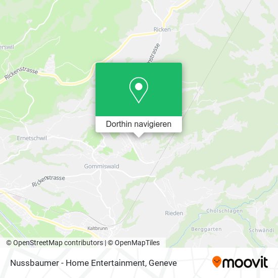 Nussbaumer - Home Entertainment Karte