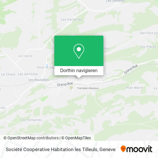 Société Coopérative Habitation les Tilleuls Karte