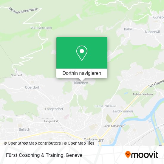 Fürst Coaching & Training Karte