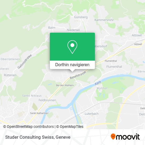 Studer Consulting Swiss Karte