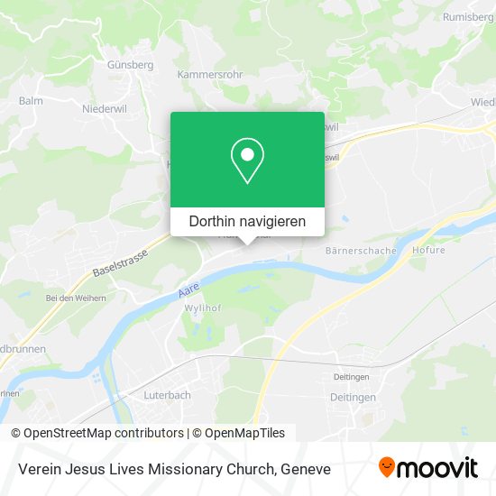 Verein Jesus Lives Missionary Church Karte