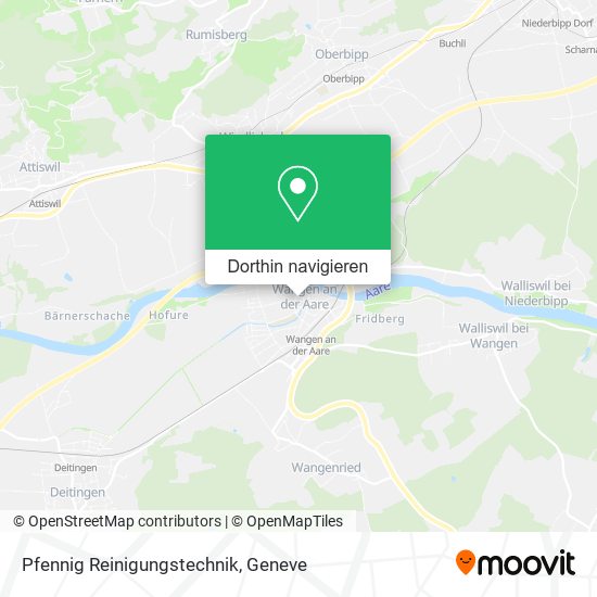 Pfennig Reinigungstechnik Karte
