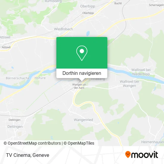 TV Cinema Karte