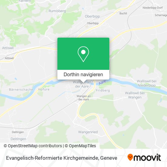 Evangelisch-Reformierte Kirchgemeinde Karte