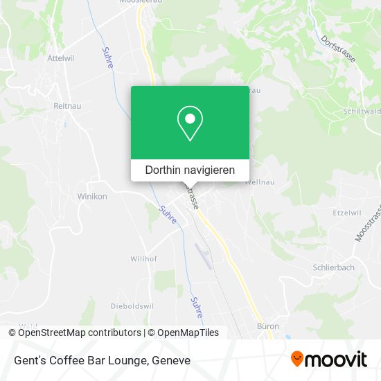 Gent's Coffee Bar Lounge Karte