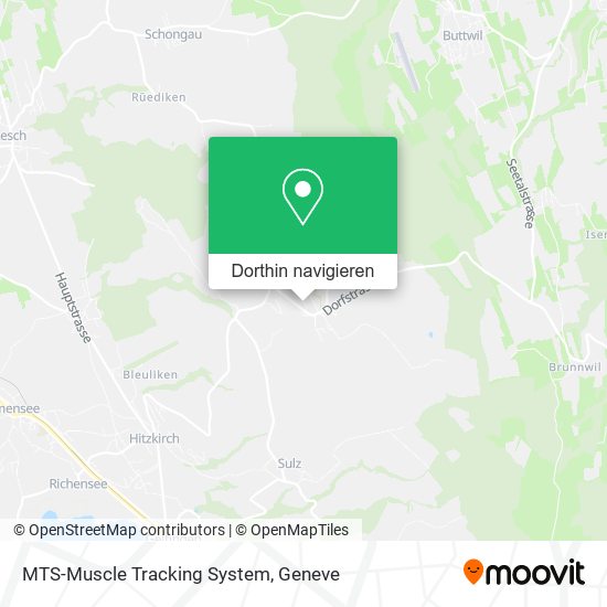 MTS-Muscle Tracking System Karte