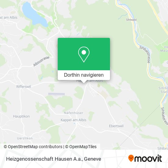 Heizgenossenschaft Hausen A.a. Karte