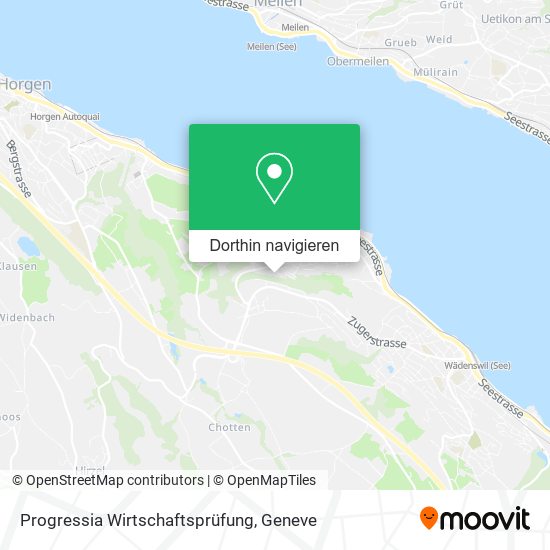 Progressia Wirtschaftsprüfung Karte