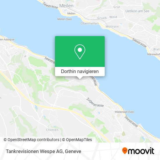 Tankrevisionen Wespe AG Karte