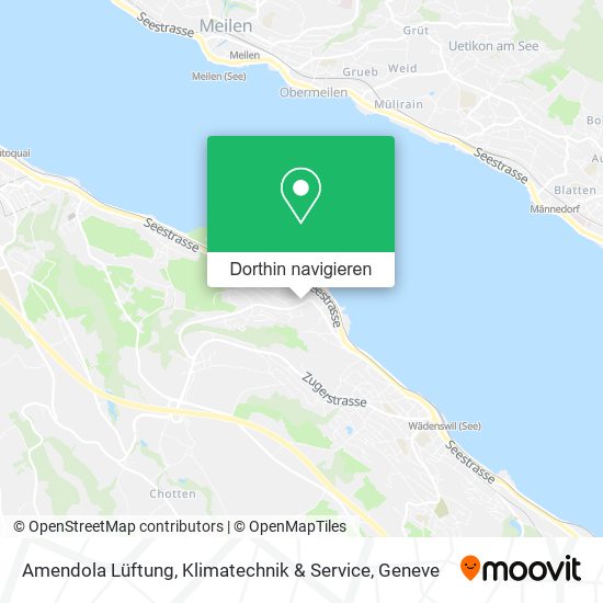Amendola Lüftung, Klimatechnik & Service Karte