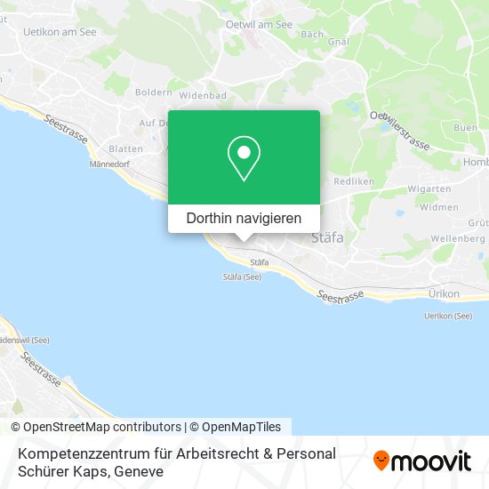 Kompetenzzentrum für Arbeitsrecht & Personal Schürer Kaps Karte