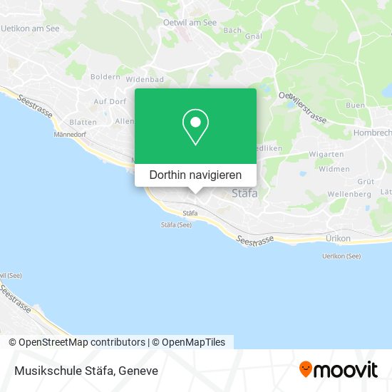 Musikschule Stäfa Karte