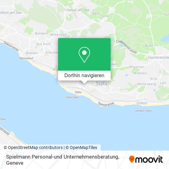 Spielmann Personal-und Unternehmensberatung Karte