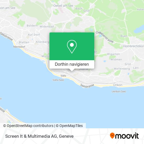 Screen It & Multimedia AG Karte