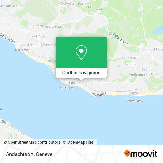 Andachtsort Karte