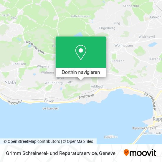 Grimm Schreinerei- und Reparaturservice Karte