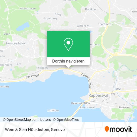 Wein & Sein Höcklistein Karte