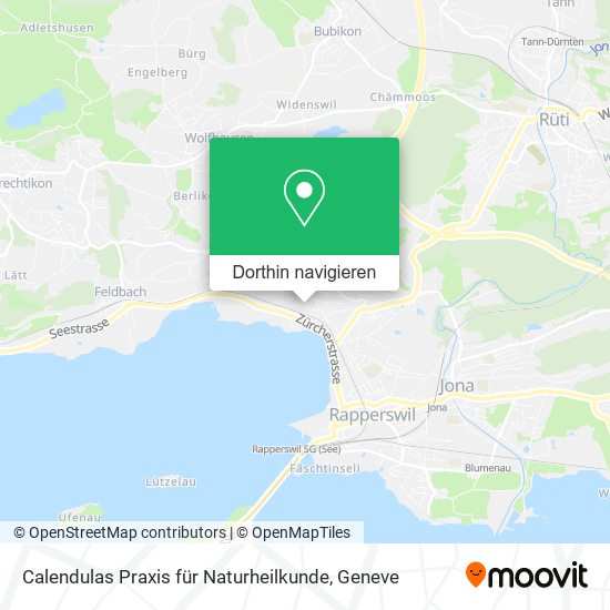 Calendulas Praxis für Naturheilkunde Karte
