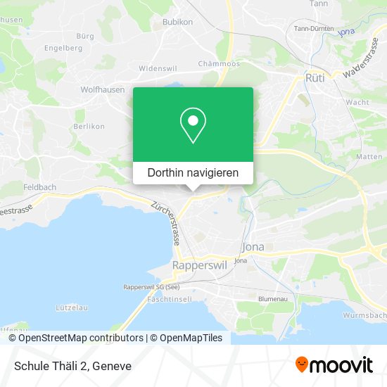 Schule Thäli 2 Karte
