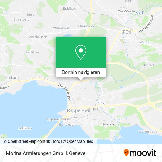 Morina Armierungen GmbH Karte