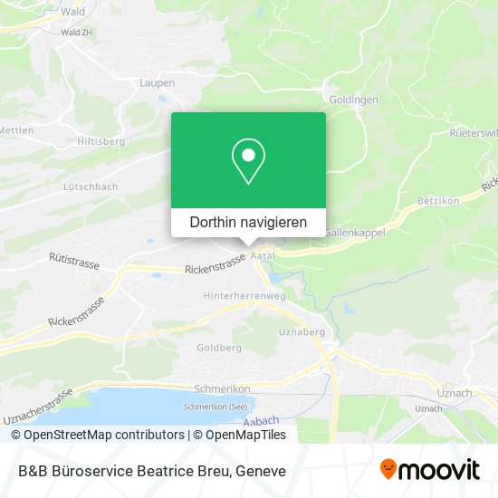 B&B Büroservice Beatrice Breu Karte
