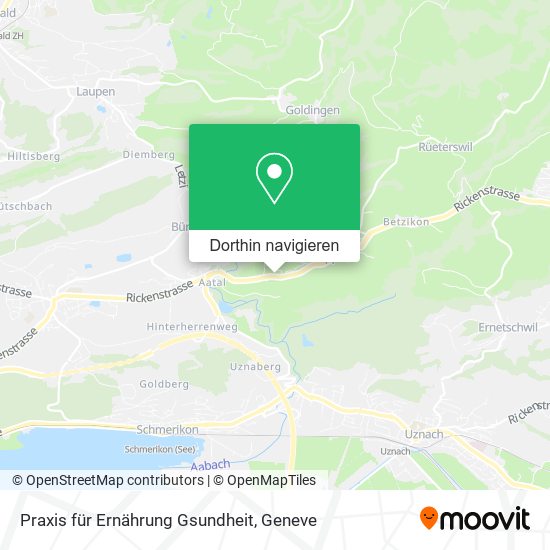 Praxis für Ernährung Gsundheit Karte