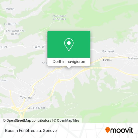 Bassin Fenêtres sa Karte