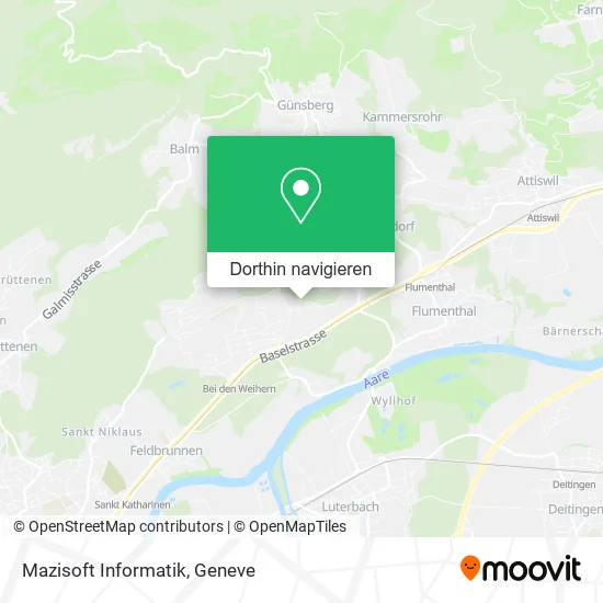 Mazisoft Informatik Karte