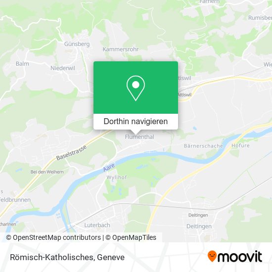 Römisch-Katholisches Karte