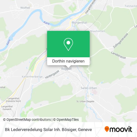 Bk Lederveredelung Solar Inh. Bösiger Karte