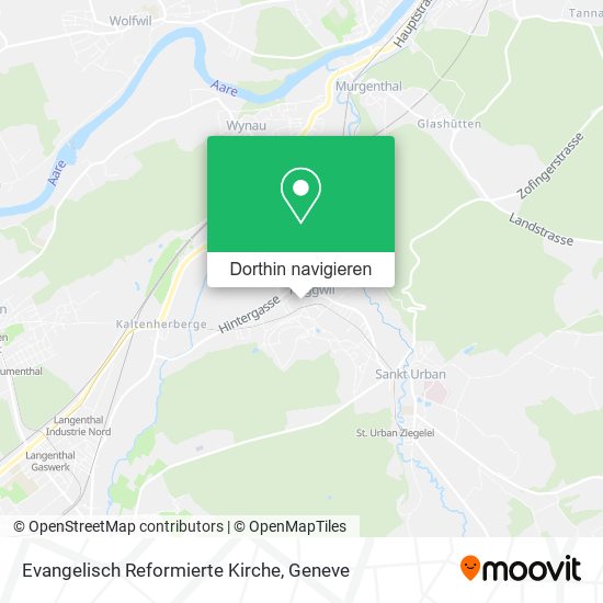 Evangelisch Reformierte Kirche Karte