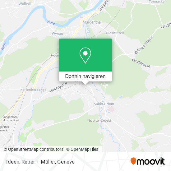 Ideen, Reber + Müller Karte
