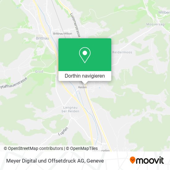 Meyer Digital und Offsetdruck AG Karte