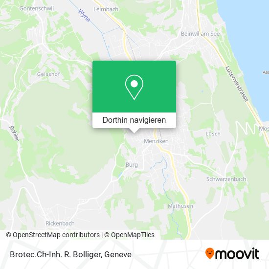 Brotec.Ch-Inh. R. Bolliger Karte