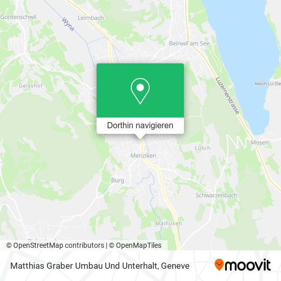 Matthias Graber Umbau Und Unterhalt Karte