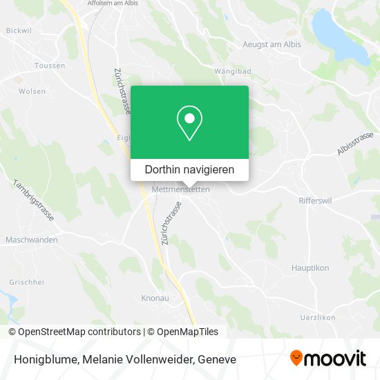 Honigblume, Melanie Vollenweider Karte
