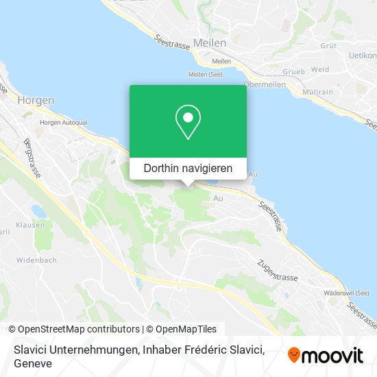Slavici Unternehmungen, Inhaber Frédéric Slavici Karte