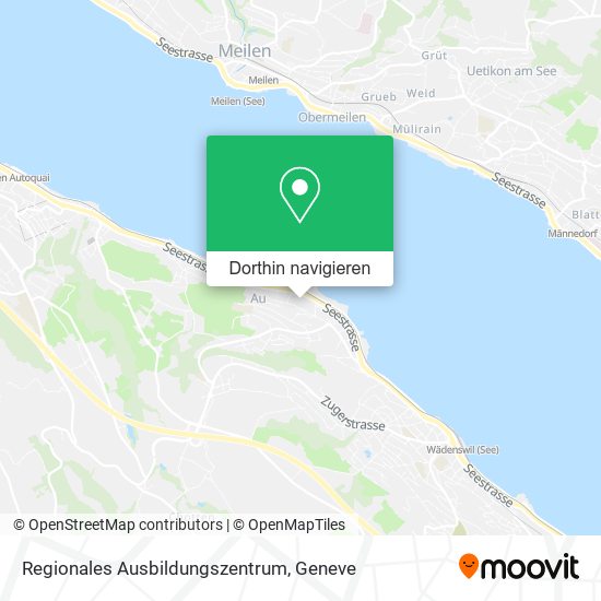 Regionales Ausbildungszentrum Karte