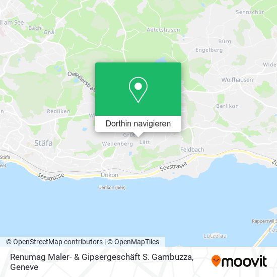 Renumag Maler- & Gipsergeschäft S. Gambuzza Karte