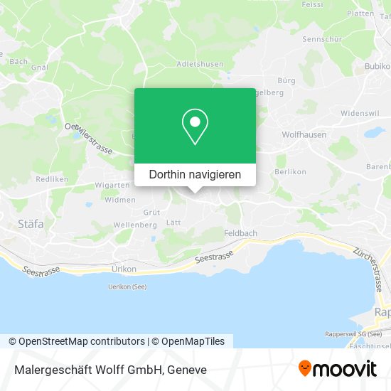 Malergeschäft Wolff GmbH Karte
