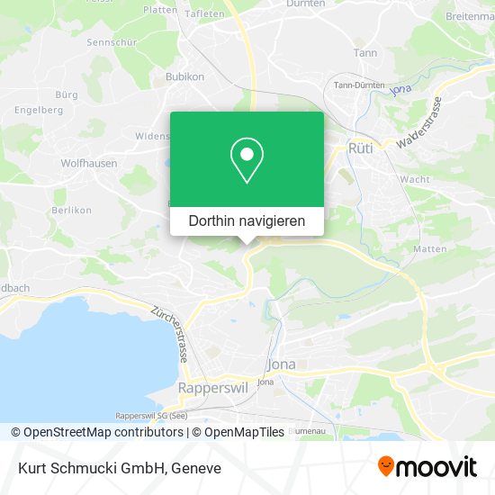Kurt Schmucki GmbH Karte