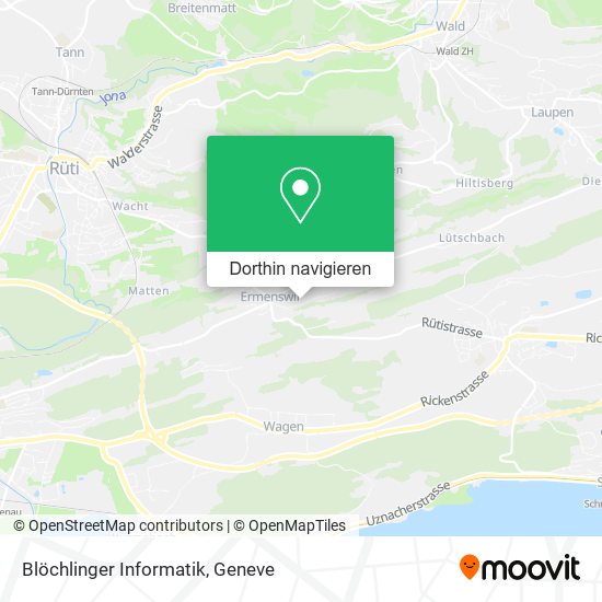 Blöchlinger Informatik Karte