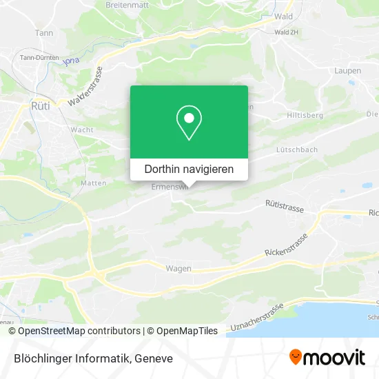 Blöchlinger Informatik Karte