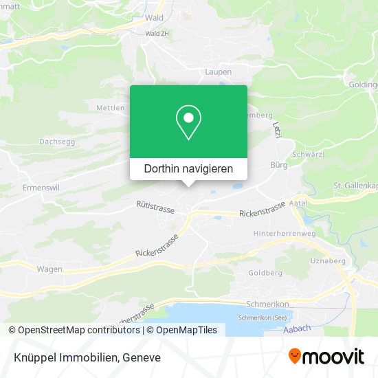 Knüppel Immobilien Karte