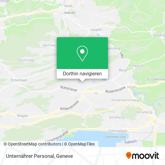 Unternährer Personal Karte
