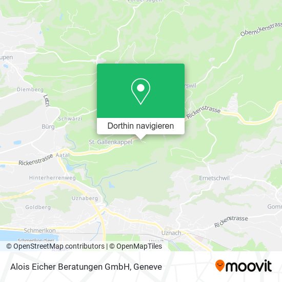Alois Eicher Beratungen GmbH Karte