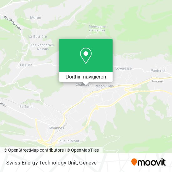 Swiss Energy Technology Unit Karte