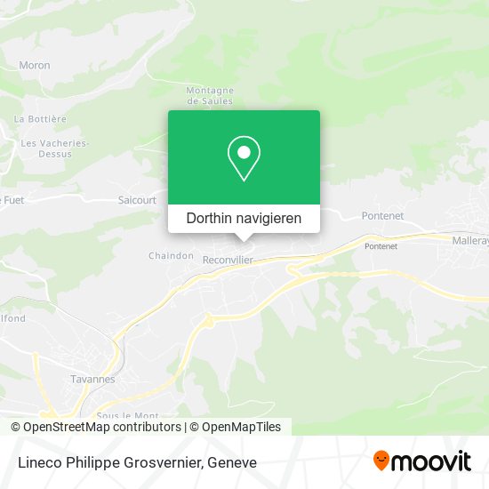 Lineco Philippe Grosvernier Karte