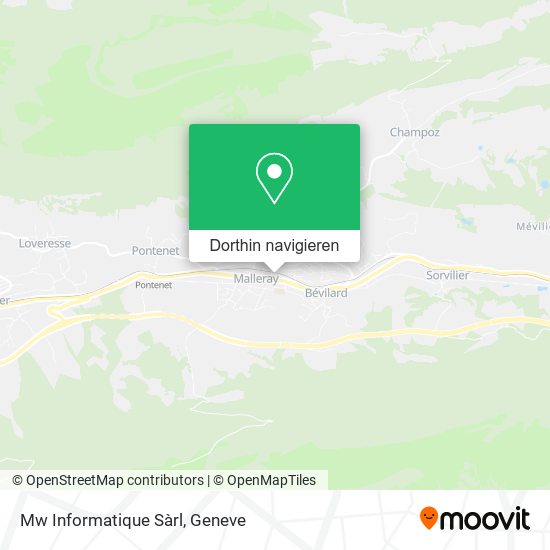 Mw Informatique Sàrl Karte